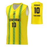 Basketball Jersey Flash - Yellow